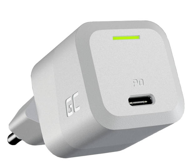 Green Cell Ładowarka GC PowerGaN 33W PD 3.0 QC 3.0 USB-C biała CHARGC06W - 1111154 - zdjęcie